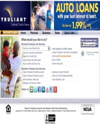 What services does Truliant Federal Credit Union offer?