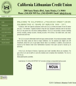 California Lithuanian Credit Union